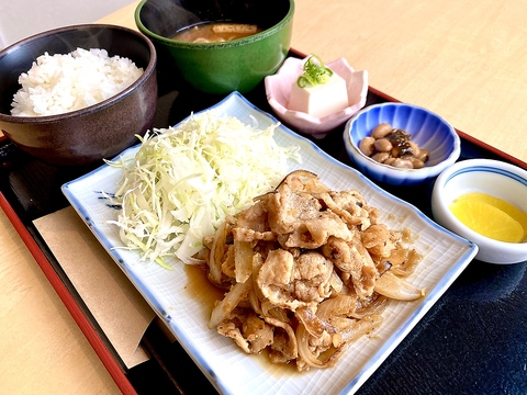 豚の生姜焼き定食