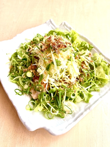 スパイシーガーリックチキンサラダ定食