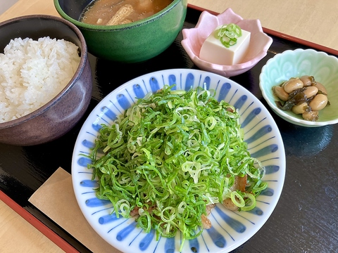 トンネギ定食
